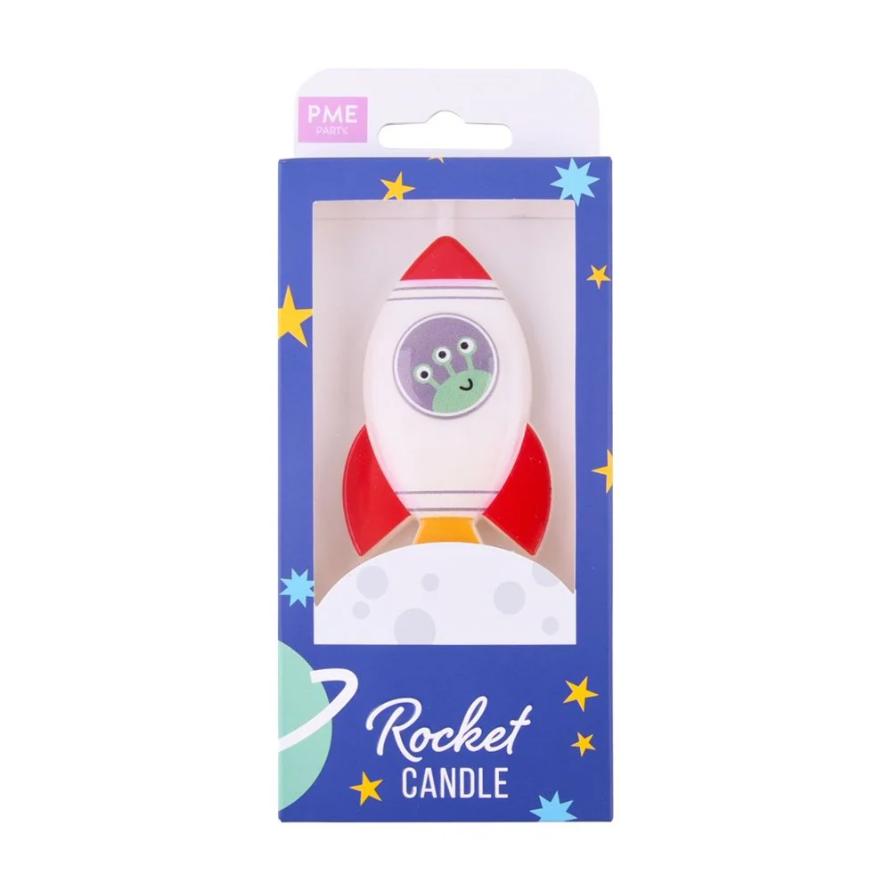 PME Rocket Candle Topper