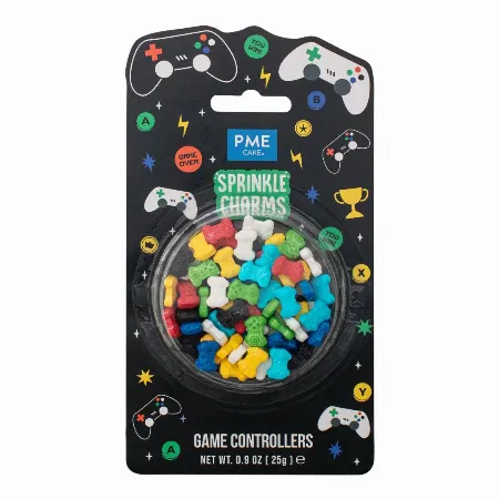 PME Sprinkle Charms - Game Controllers
