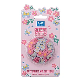 PME Sprinkle Charms - Butterflies & Blossoms