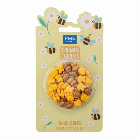 PME Sprinkle Charms - Bumble Bees