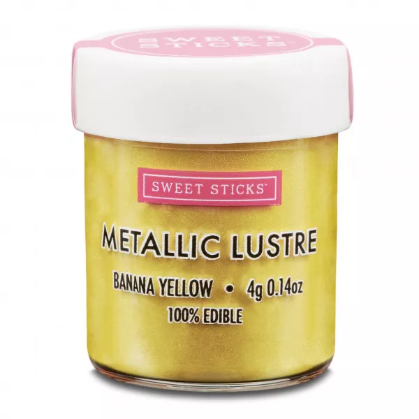 Sweet Sticks Banana Yellow Lustre Dust
