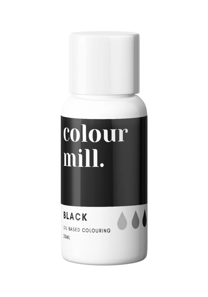 Colour Mill Oil Based Colouring 20ml Black