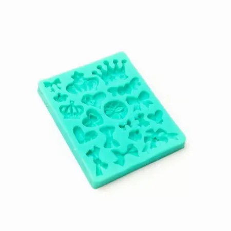 Sugar Crafty Bows, Hearts and Crowns Mould Sugar Crafty Bows, Hearts and Crowns Mould