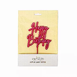 Happy Birthday - Hot PinkPink