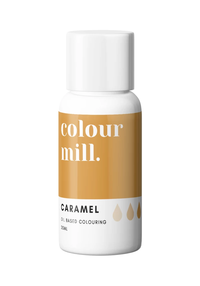 Oil Based Colouring 20ml Caramel