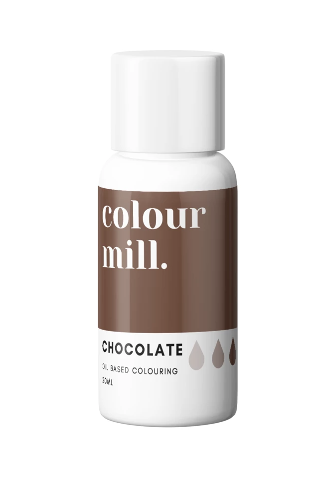 Oil Based Colouring 20ml Chocolate