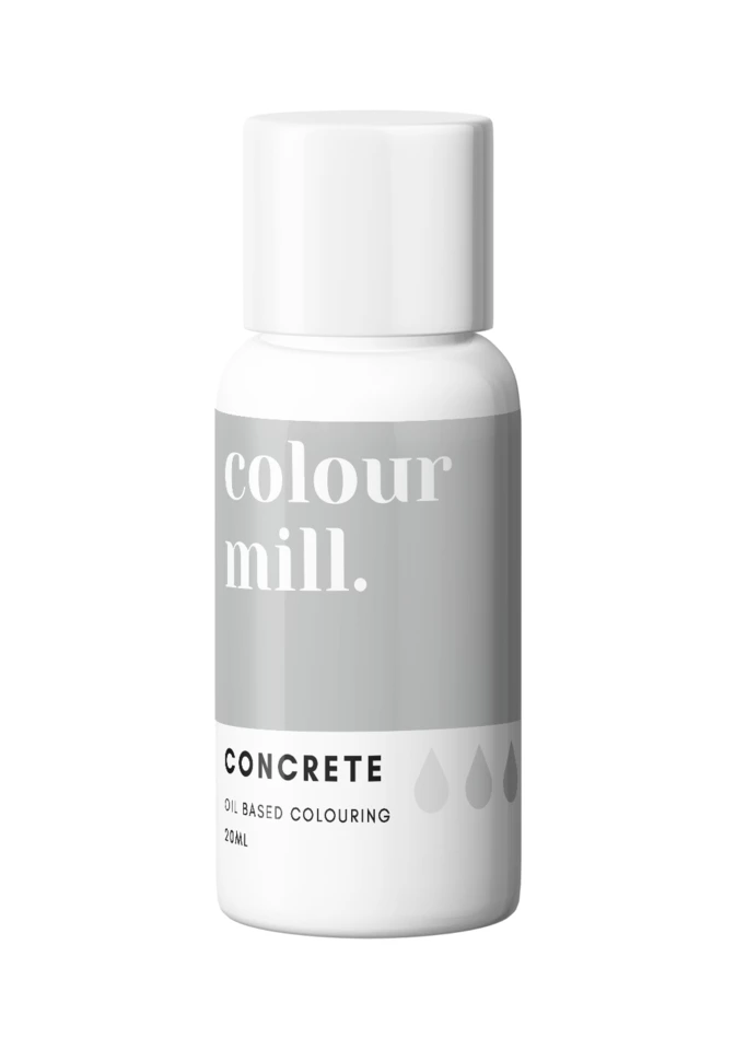 Oil Based Colouring 20ml Concrete