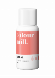 Oil Based Colouring 20ml - Coral