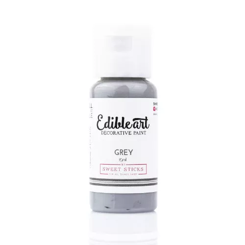 Sweet Sticks Edible Art Paint Grey