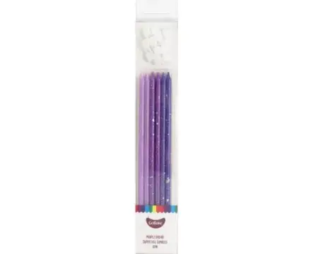 GoBake Purple Orchid 18cm Candles GoBake Purple Orchid 18cm Candles