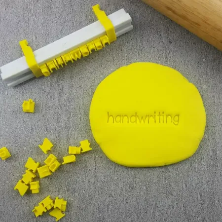 Custom Cookie Cutters Handwriting Lowercase Set Custom Cookie Cutters Handwriting Lowercase Set