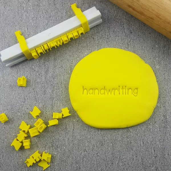 Custom Cookie Cutters Handwriting Lowercase Set