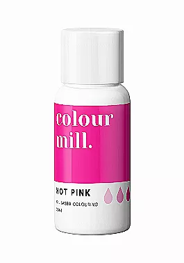 Oil Based Colouring 20ml Hot Pink
