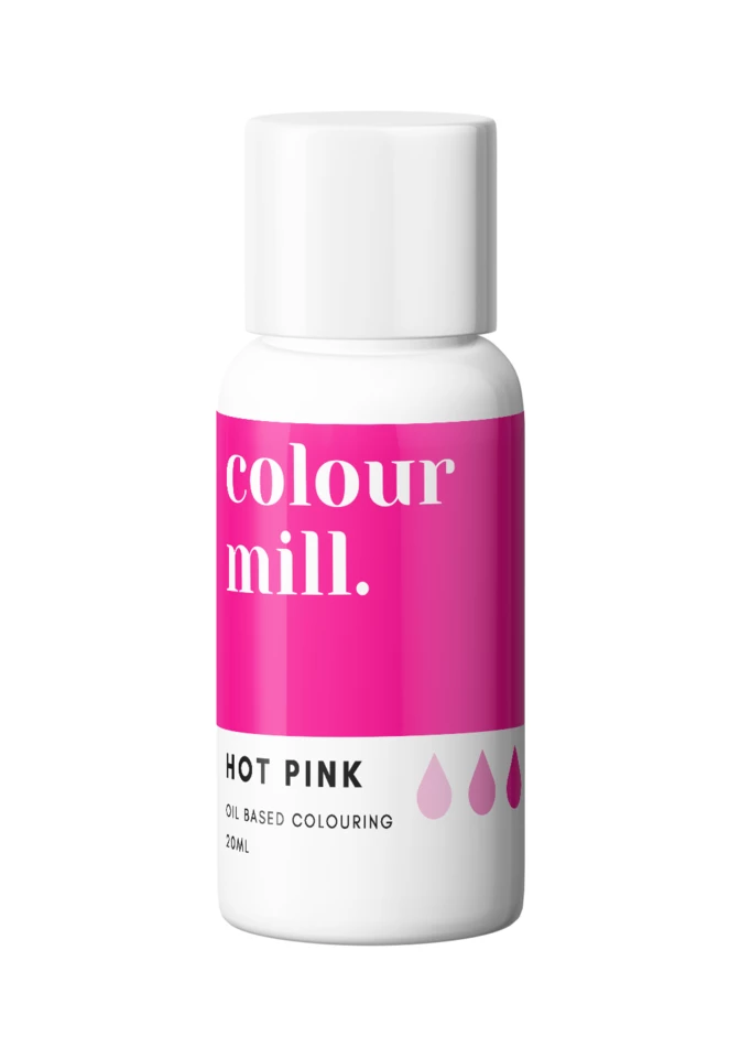 Oil Based Colouring 20ml Hot Pink