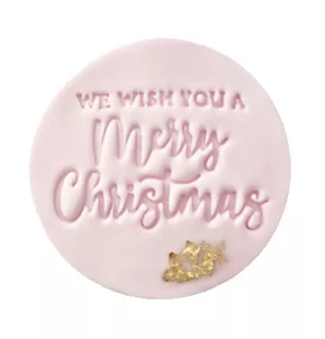 Little Biskut We Wish You A Merry Christmas Embosser 2