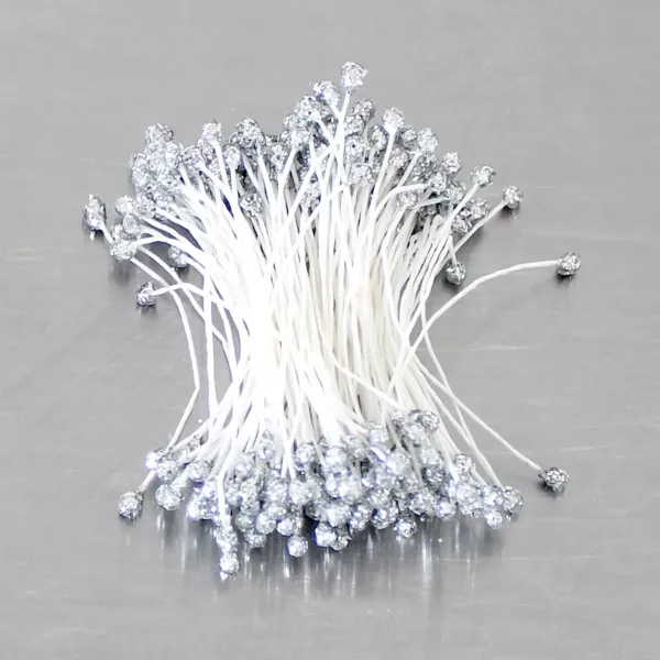 Diamond Medium Silver Stamens