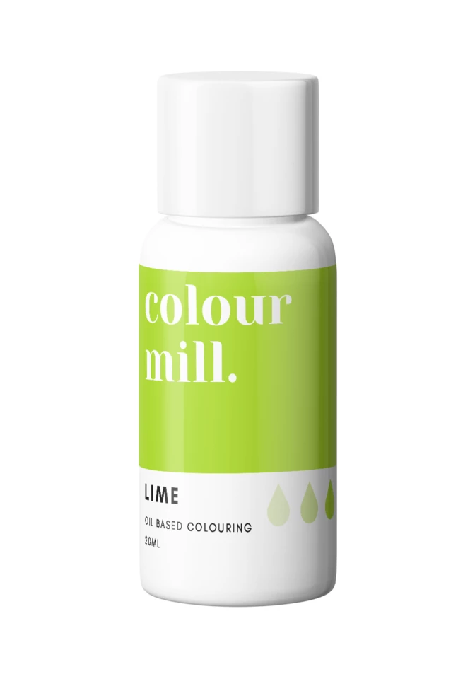 Oil Based Colouring 20ml Lime