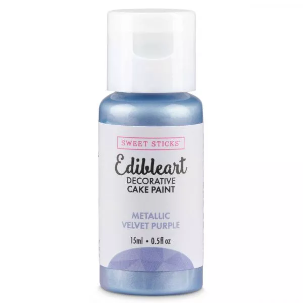 Sweet Sticks EdibleArt Paint - Metallic Velvet Purple