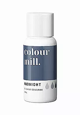 Oil Based Colouring 20ml Midnight