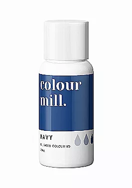 Oil Based Colouring 20ml Navy