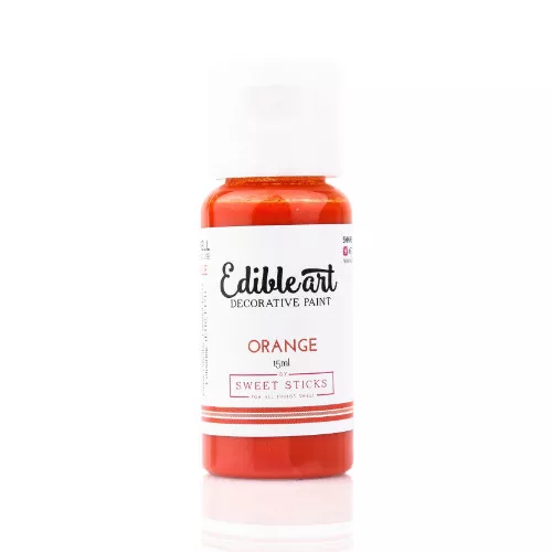 Edible Art Paint -Orange