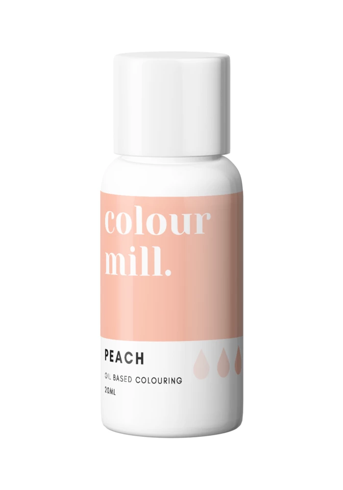 Oil Based Colouring 20ml Peach