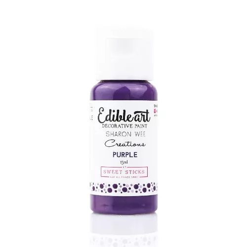 Sweet Sticks Edible Art Paint -Purple