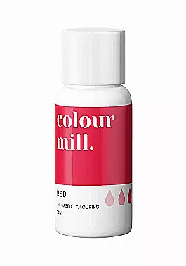 Oil Based Colouring 20ml Red