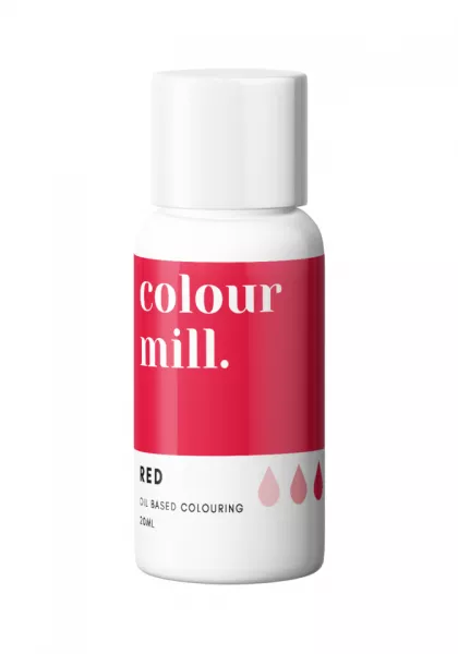 Oil Based Colouring 20ml Red