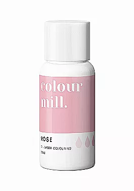 Oil Based Colouring 20ml Rose