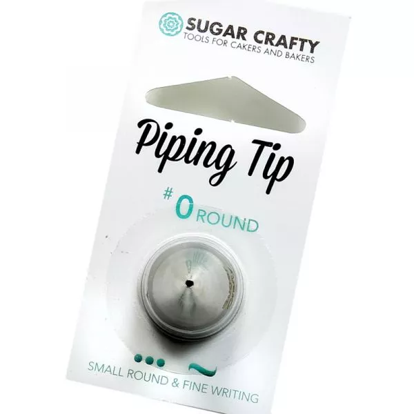 Sugar Crafty No 0 Round Piping Tip