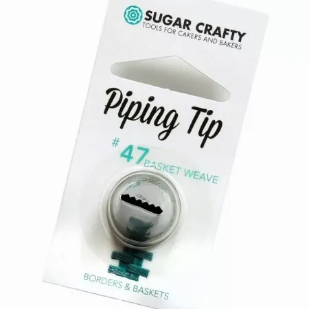 Sugar Crafty 47 Basket Weave Piping Tip