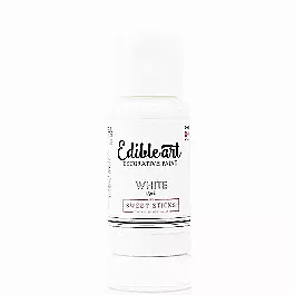 Sweet Sticks Edible Art Paint White