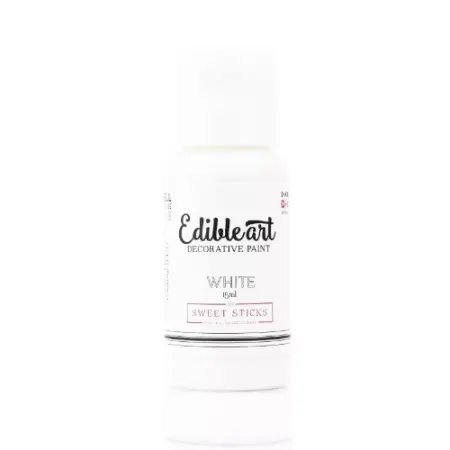 Sweet Sticks Edible Art Paint White