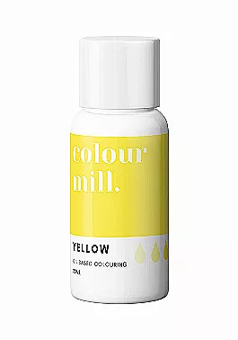 Oil Based Colouring 20ml Yellow