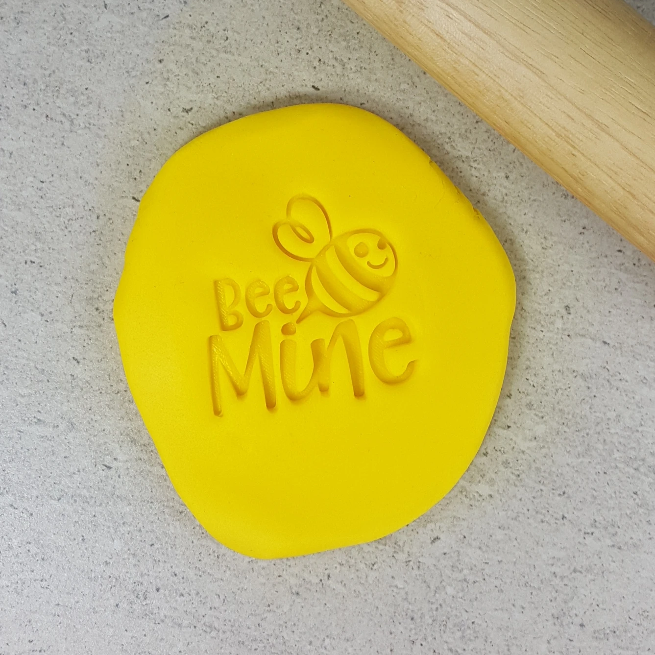 Custom Cookie Cutters Bee Mine Embosser
