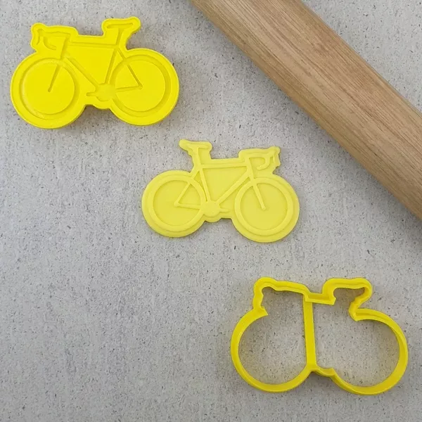 Custom Cookie Cutters Bicycle Cutter & Embosser