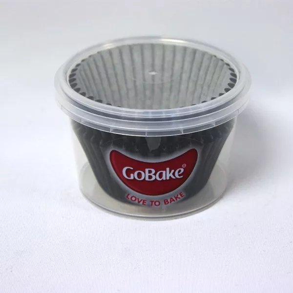 GoBake Black Baking Cups