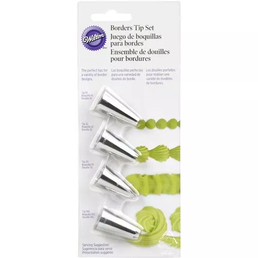 Wilton Borders Tip Set
