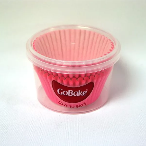 Bright Pink Baking Cups