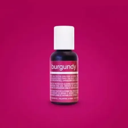 Chefmaster Burgundy LiquaGel Food Coloring 20ml Chefmaster Burgundy LiquaGel Food Coloring 20ml