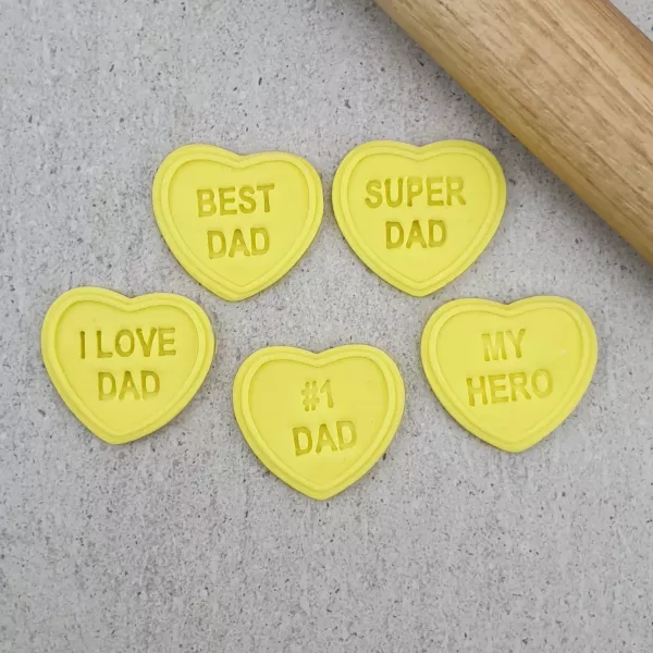 Candy Heart Super Dad Set