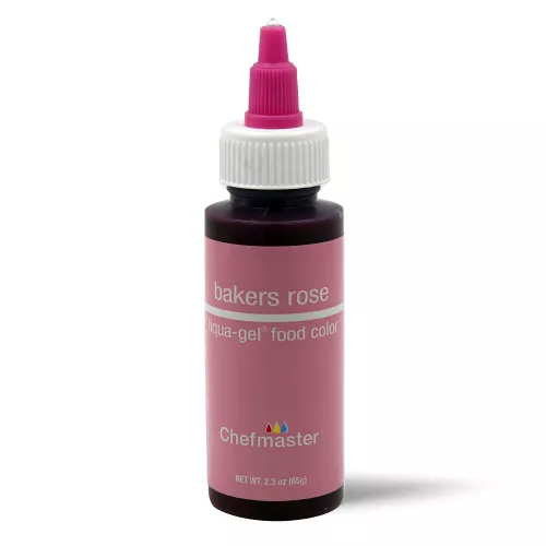 Bakers Rose Liqua-Gel Food Coloring 65g