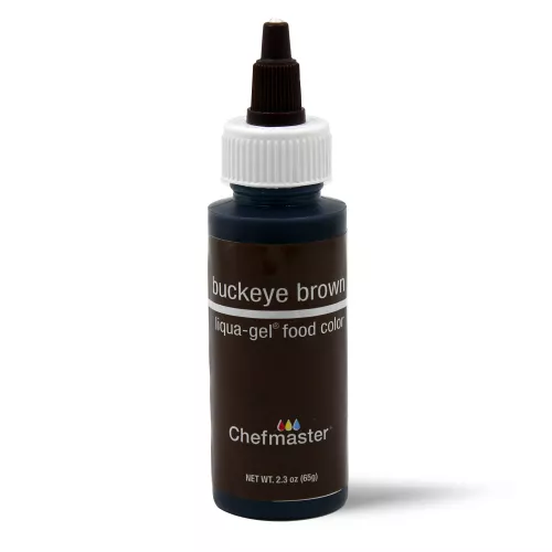 Chefmaster Buckeye Brown LiquaGel Food Coloring 65g