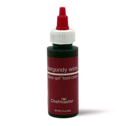 Chefmaster Burgundy LiquaGel Food Coloring 65g