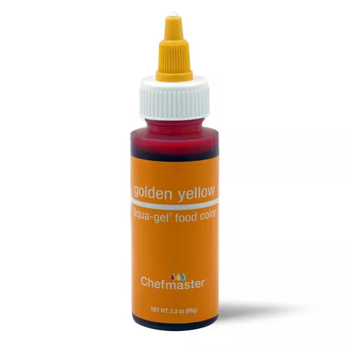 Chefmaster Golden Yellow Liqua-Gel Food Coloring 65g