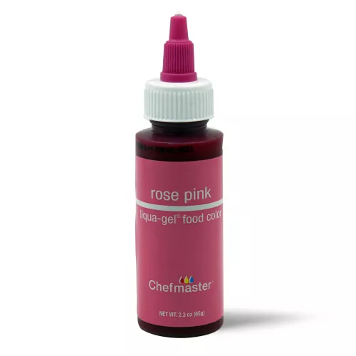 Chefmaster Rose Pink Liqua-Gel Food Coloring 65g