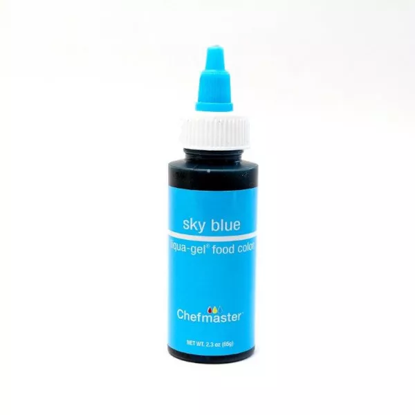 Chefmaster Sky Blue LiquaGel Food Coloring 65g