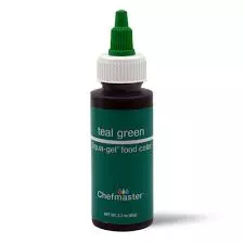 Chefmaster Teal Green Liqua-Gel Food Coloring 65g