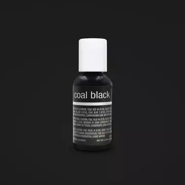 Coal Black LiquaGel Food Coloring 20ml